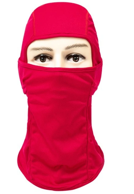 Балаклава Премиум дышащая лыжная/мото/вело One Size Красный (561692114)