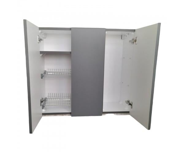 Шафа підвісна HPL 1122 mat кухонна пластикова з покриттям 70 см