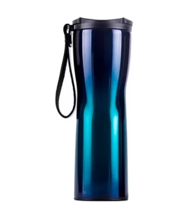 Термокружка Kiss Kiss Fish MOKA Smart Coffee Tumbler 430 мл Blue
