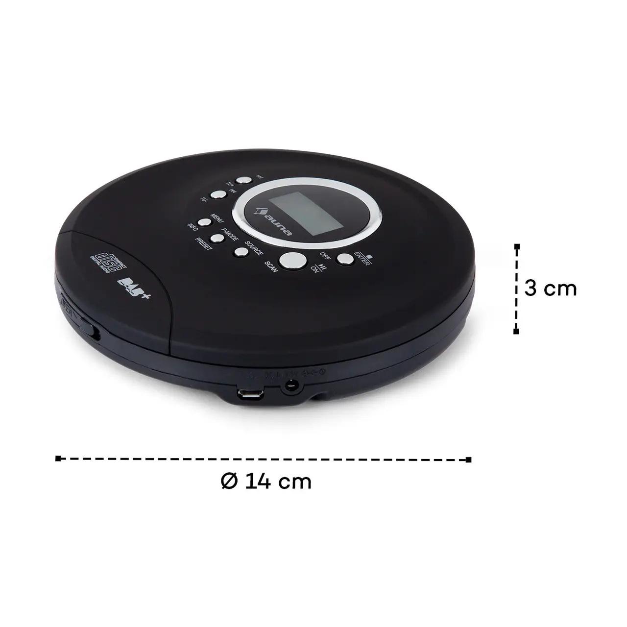 Програвач компакт дисків Auna Discman CDC 200 DAB+ (10035248) - фото 9