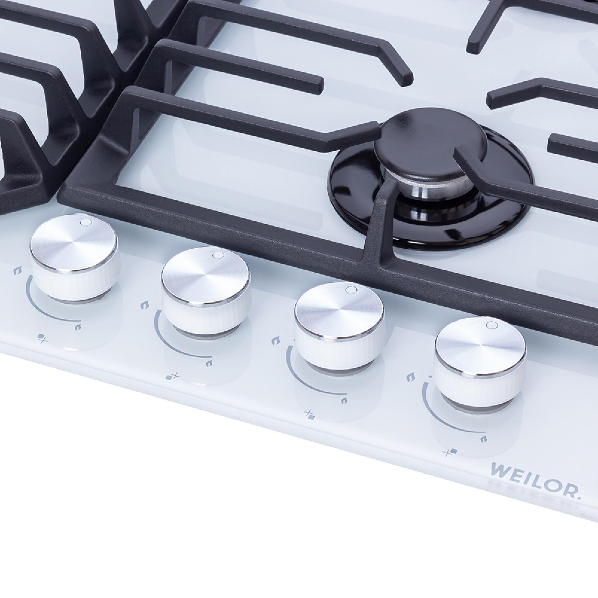 Варочная поверхность газовая WEILOR GG 624 WH - фото 5