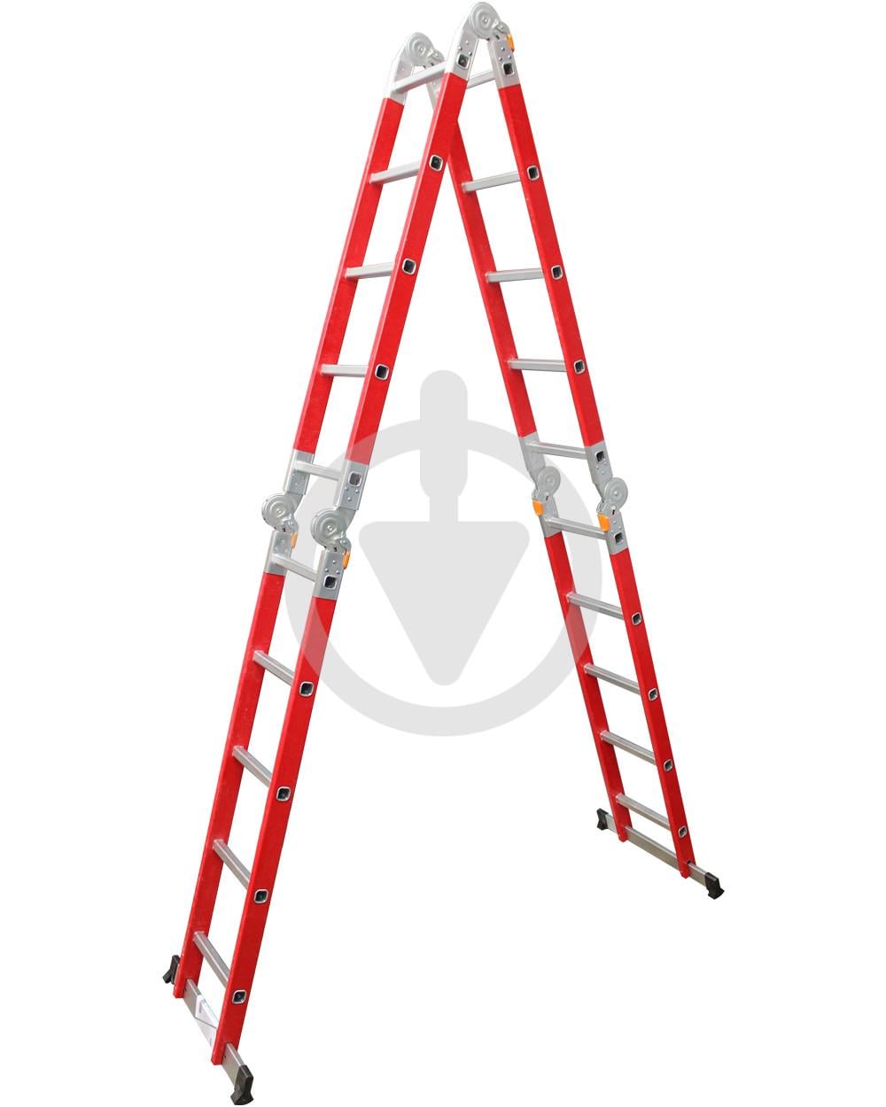 Лестница-стремянка трансформер стекловолоконная 4х5 ступеней (29570326)