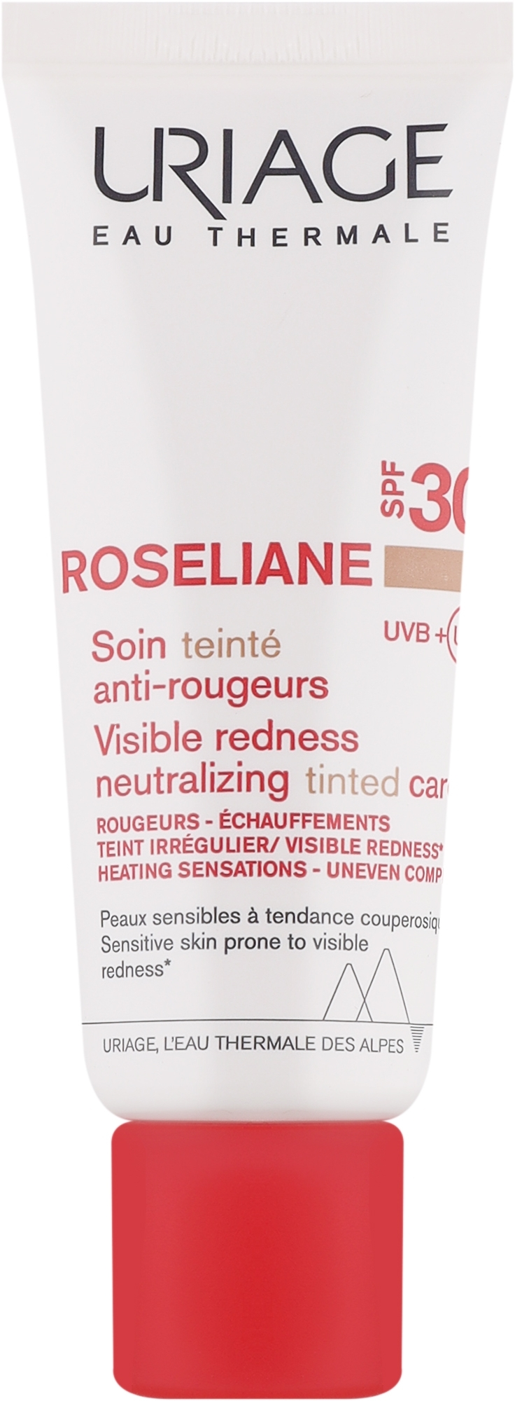 СС-крем от покраснений Uriage Roseliane CC Сгеам SPF30+ 40 мл