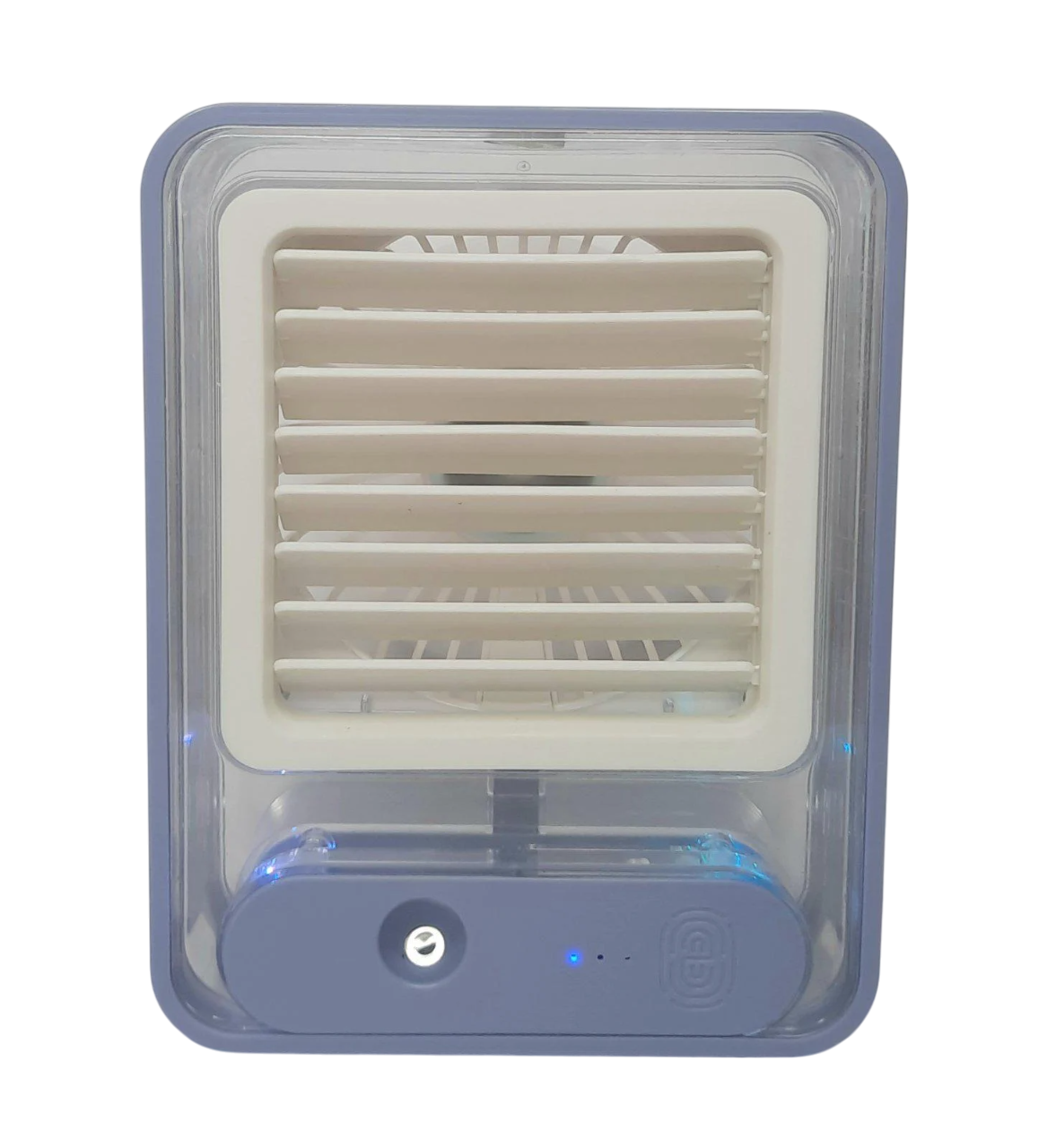 Настольный вентилятор SQV-7235 сенсорный с увлажнением воздуха аккумуляторный Фиолетовый (25164389)