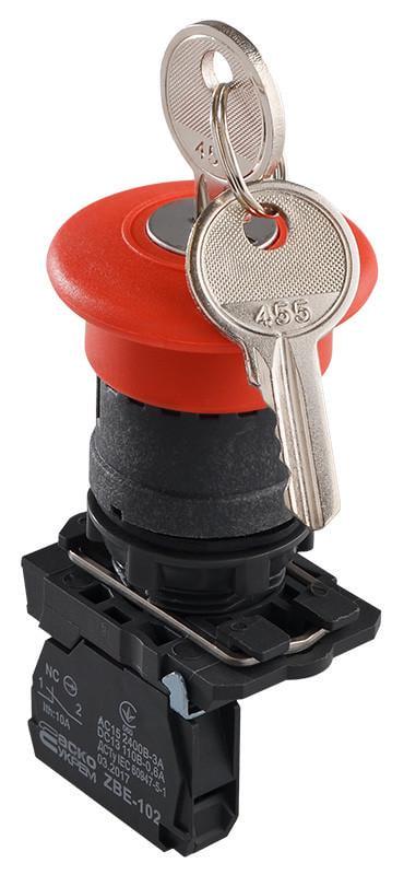 Кнопка безопасности возврата ключом АСКО-УКРЕМ TB5-AS142 (A0140010162)