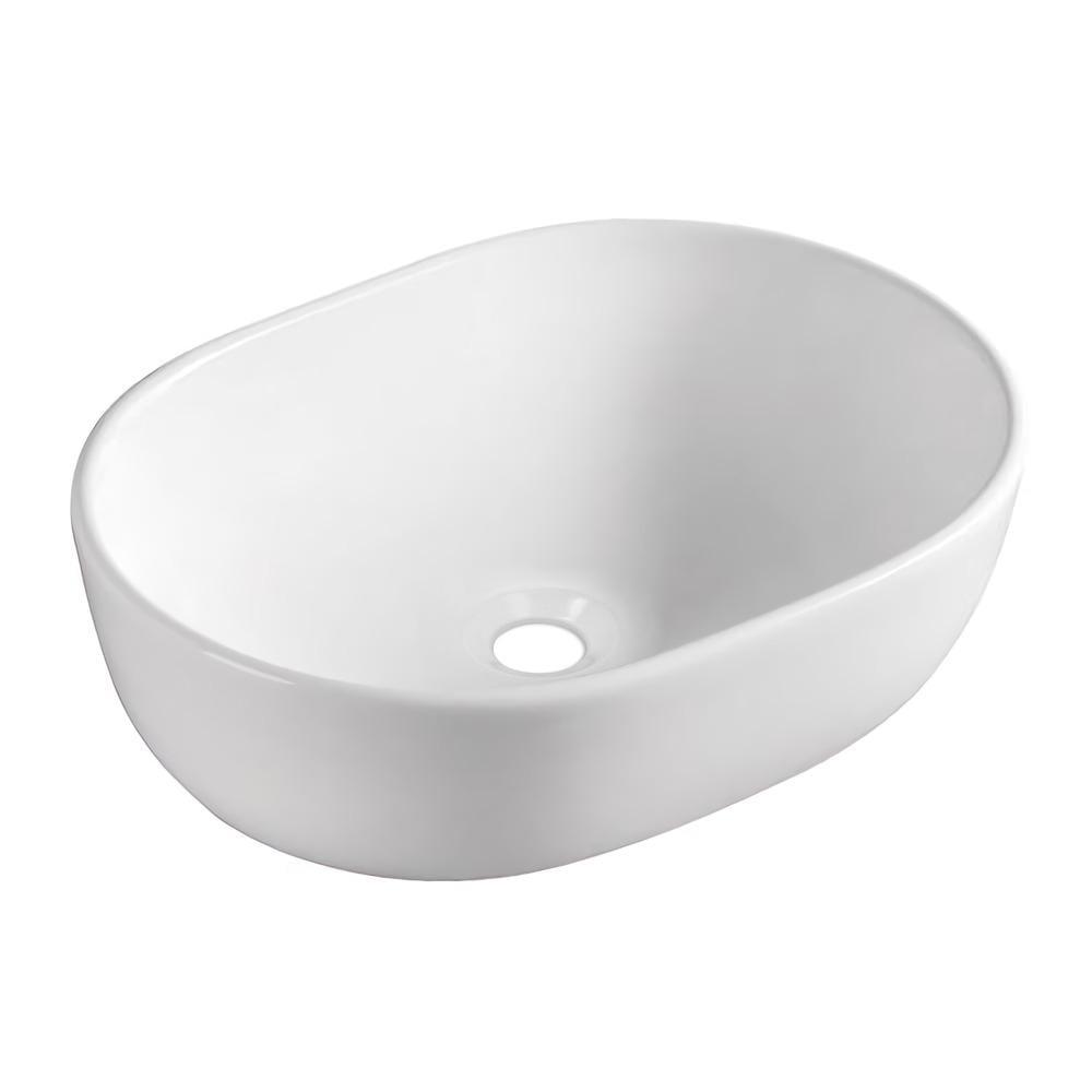 Умывальник VOLLE BLACK AMADEUS M 48х35х14,5 см Белый (6921424)