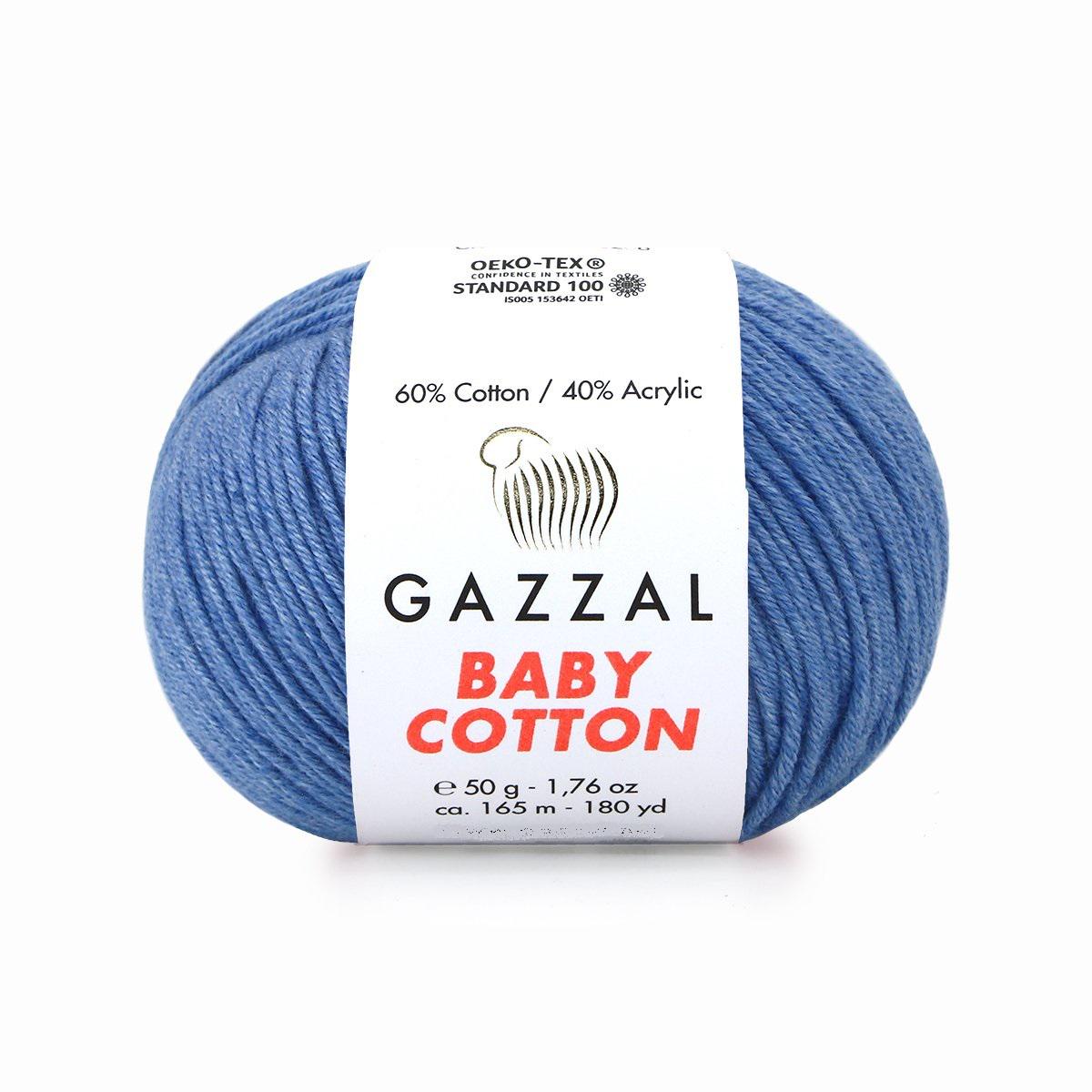 Пряжа Gazzal BabyCotton 3431