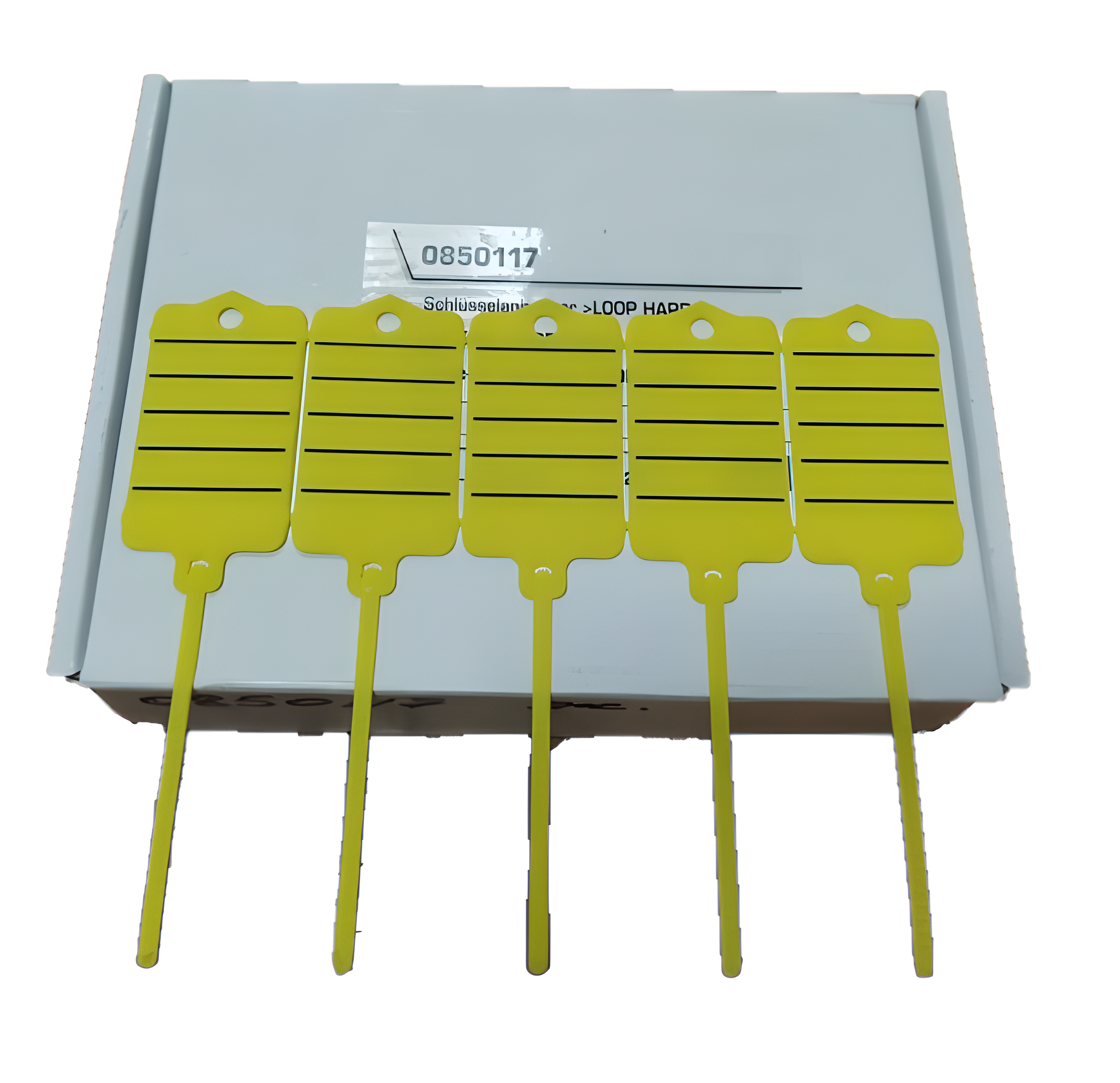 Бирки SERWO LOOP HARD для ключей 200 шт. Желтый (0850117)