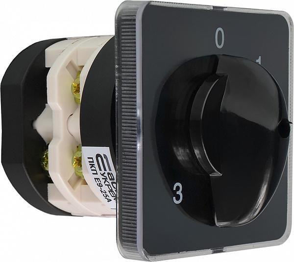 Переключатель пакетный АСКО-Укрем ПКП Е9 переключатель/выбор фазы 25А/2.863 0-1-2-3 25A 400V (A0110010015) Переключатель пакетный АСКО-Укрем ПКП Е9 переключатель/выбор фазы 25А/2.863 0-1-2-3 25A 400V (A0110010015)