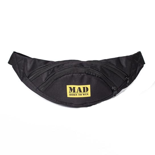 Поясная сумка MAD born to win LITE LIFE Черный (PSLL80)