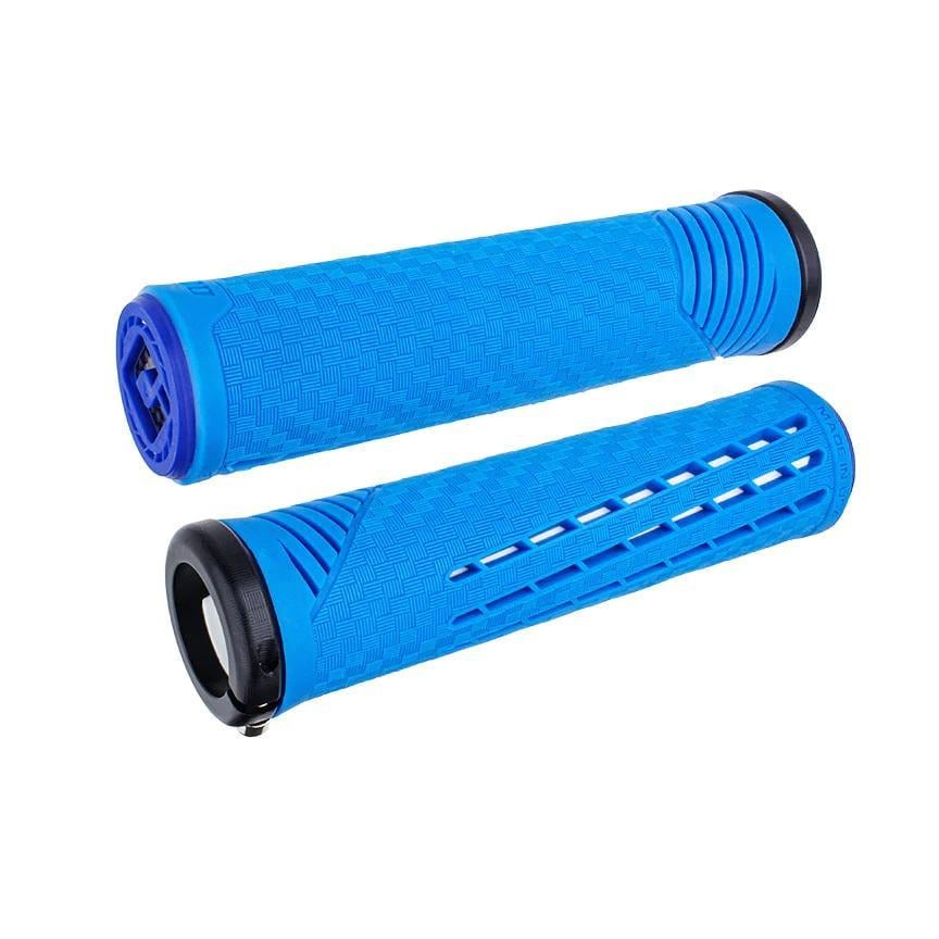 Грипсы ODI CF Grip v2.1 Lock-On Blue/White (F35CFUW-B) Грипсы ODI CF Grip v2.1 Lock-On Blue/White (F35CFUW-B)