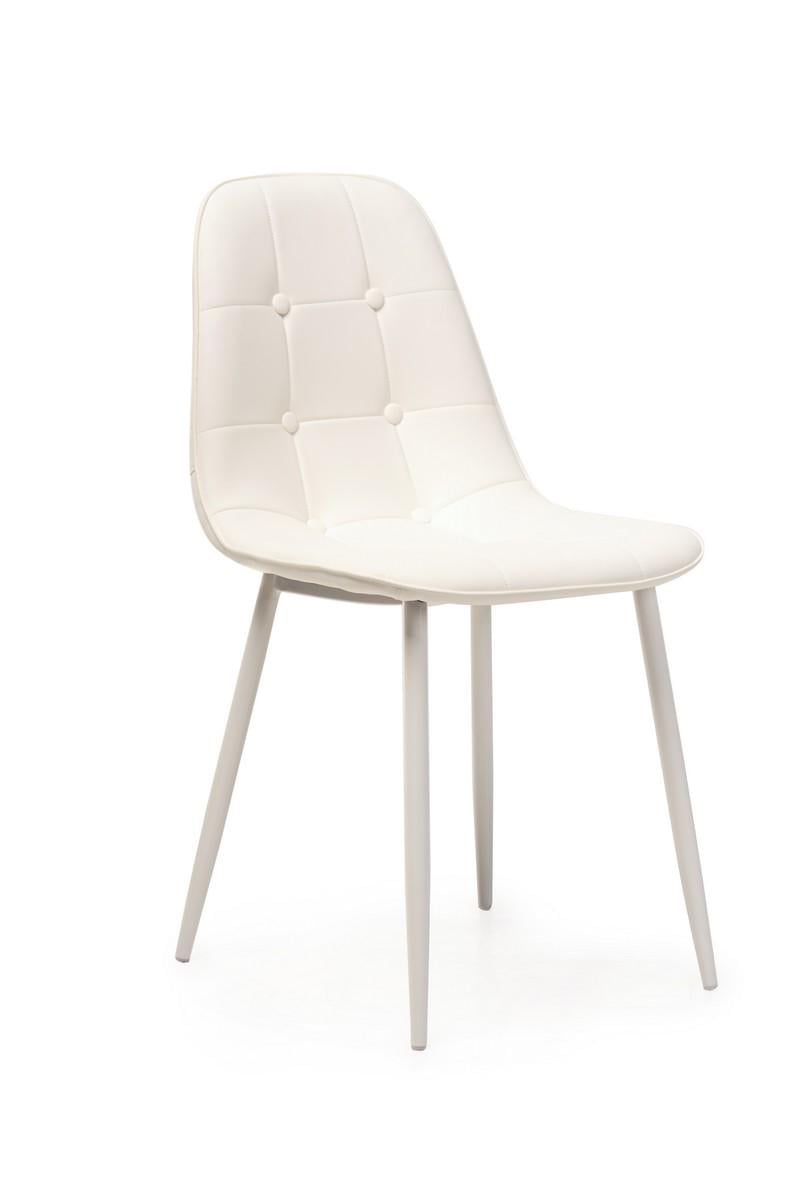 Cтілець обідній NordiC leather chair Білий (10010002)