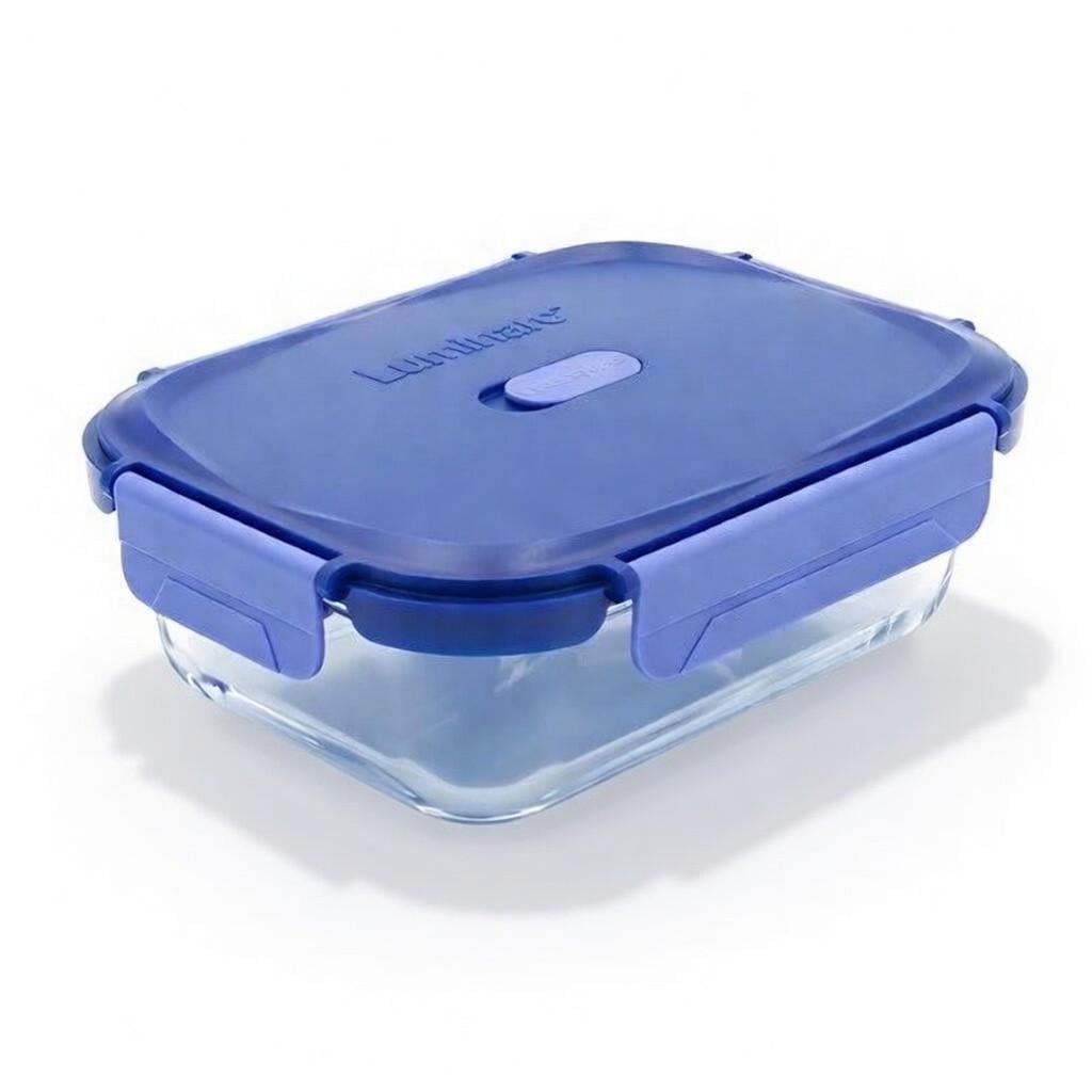 Контейнер прямокутний Luminarc Pure Box Click Clack скло 1520 мл (X0085)