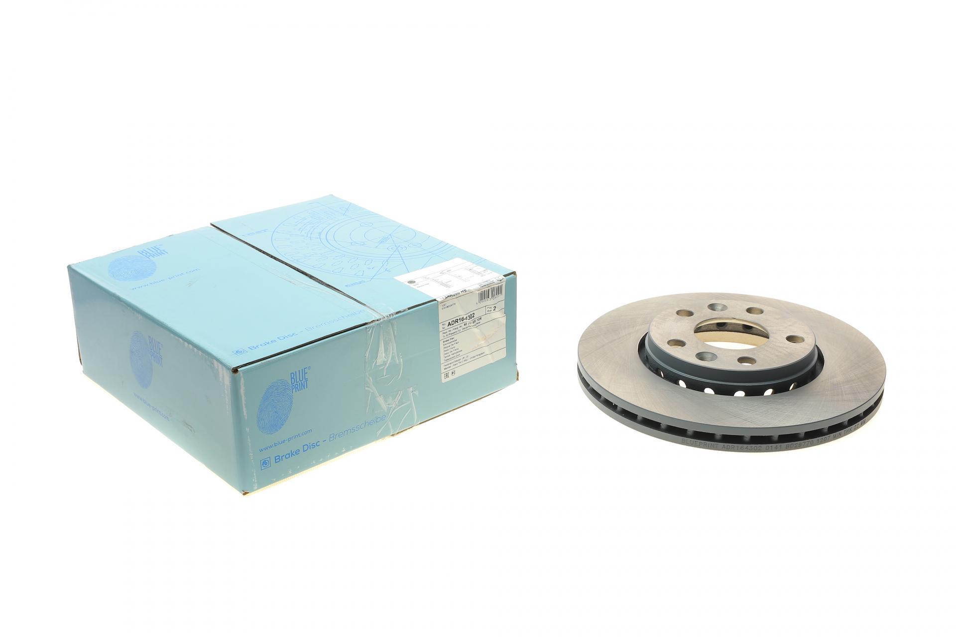 Диск тормозной передний BLUE PRINT для Renault Megane III/IV 08-280x24 мм (ADR164302)