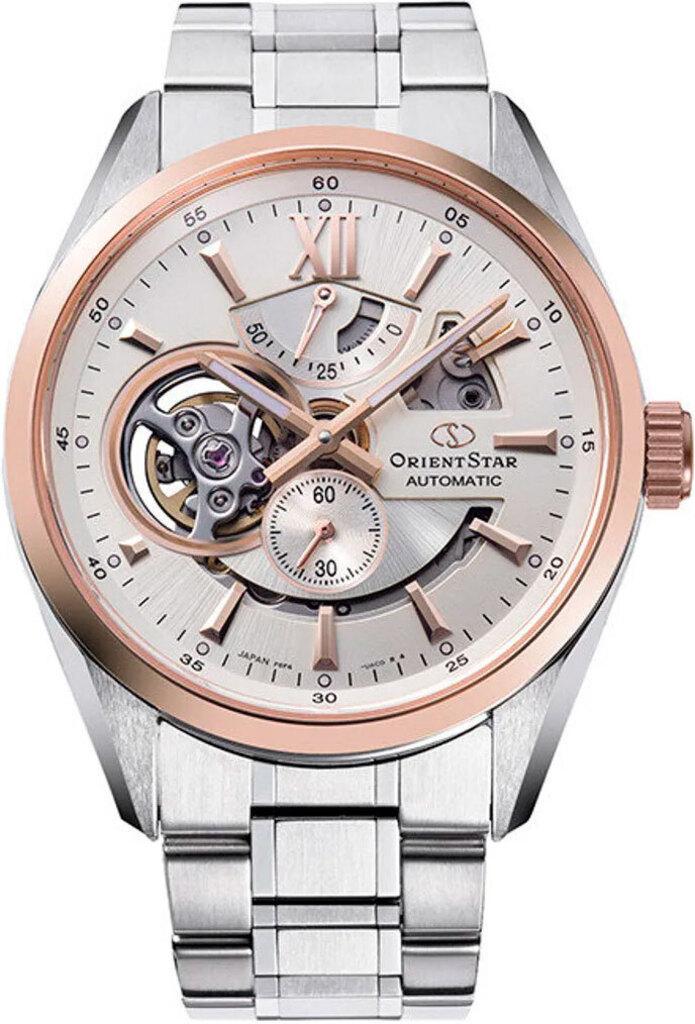 Наручные часы мужские Orient Star Contemporary Modern Skeleton RE-AV0123G00B со стальным корпусом/сапфировым стеклом WR 100 м Серебристый Наручные часы мужские Orient Star Contemporary Modern Skeleton RE-AV0123G00B со стальным корпусом/сапфировым стеклом WR 100 м Серебристый