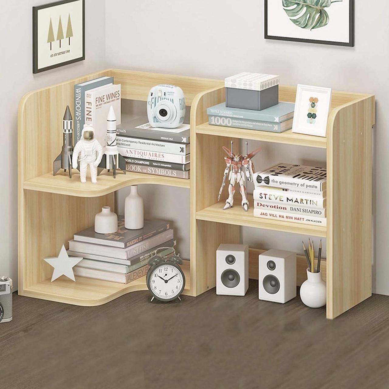 Полка-надстройка настольная из дерева Розмариан бланже (АКД-018301)