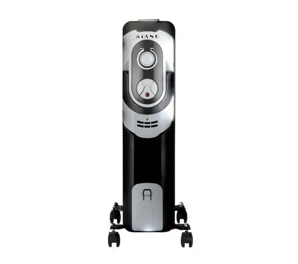 Масляний обігрівач Kiano Heater 20 9 секцій 2000 Вт Чорний - фото 3