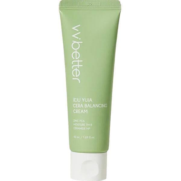 Балансировочный крем для лица с экстрактом юдзу и керамидами VVbetter Jeju Yuja Cera Balancing Cream 50 мл (7119180)