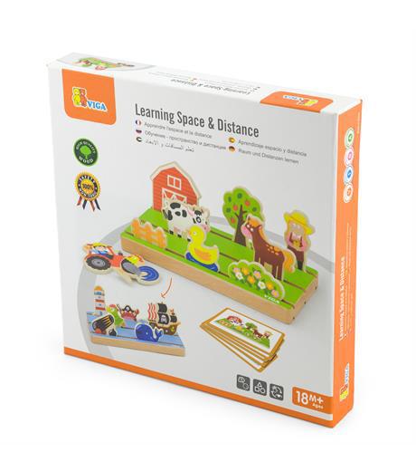 Ігровий набір Viga Toys Простір та відстань (18222)