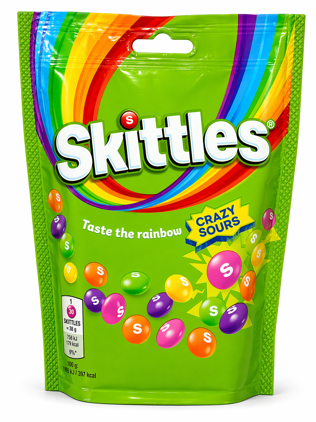 Драже Skittles Crazy Sours 136 г (59445)