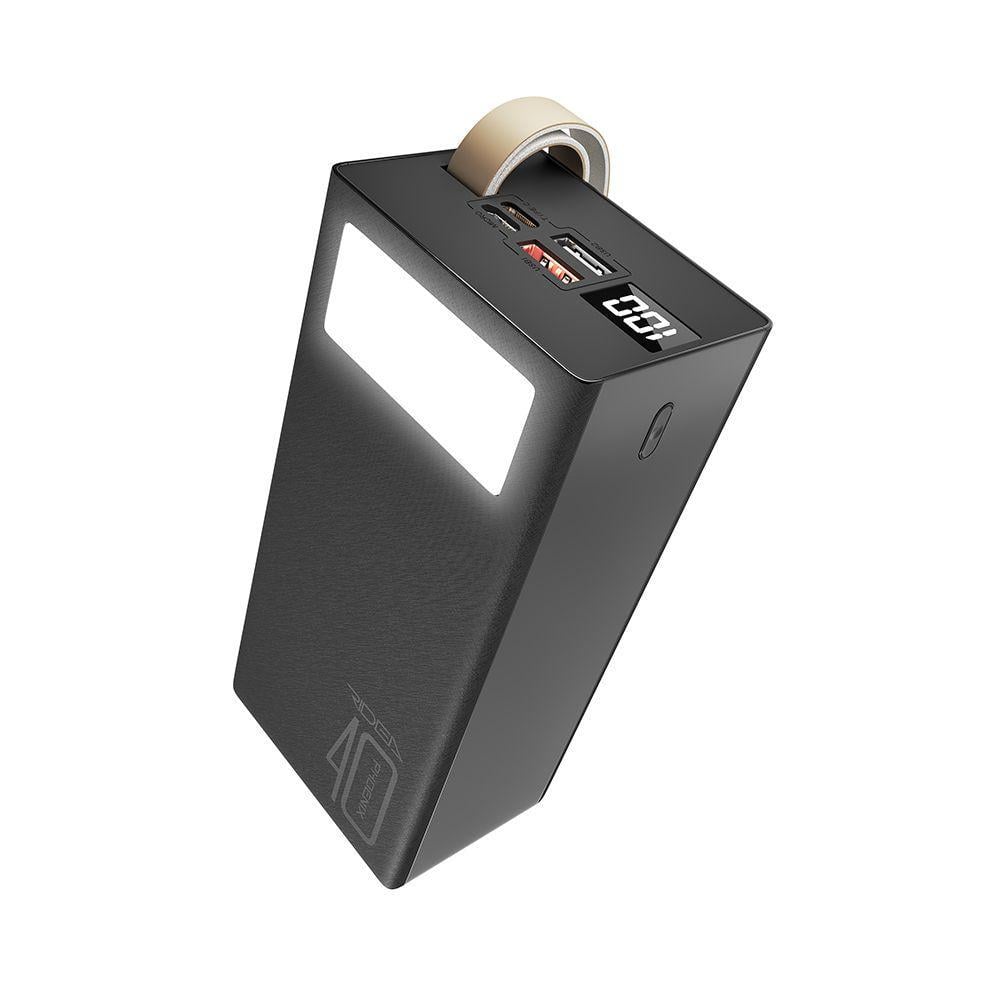 Универсальная мобильная батарея Ridea RP-D40L Phoenix40 10W digital display с лампой 40000 mAh (216-00033)