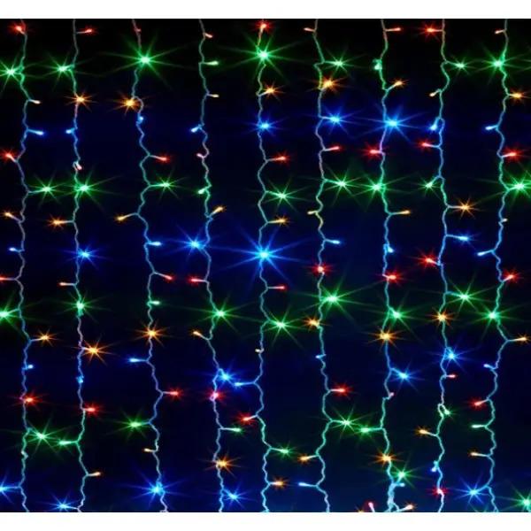 Гирлянда новогодняя UKC RD-080 водопад 240 LED 2х2 м Разноцветный (3-5-14447)