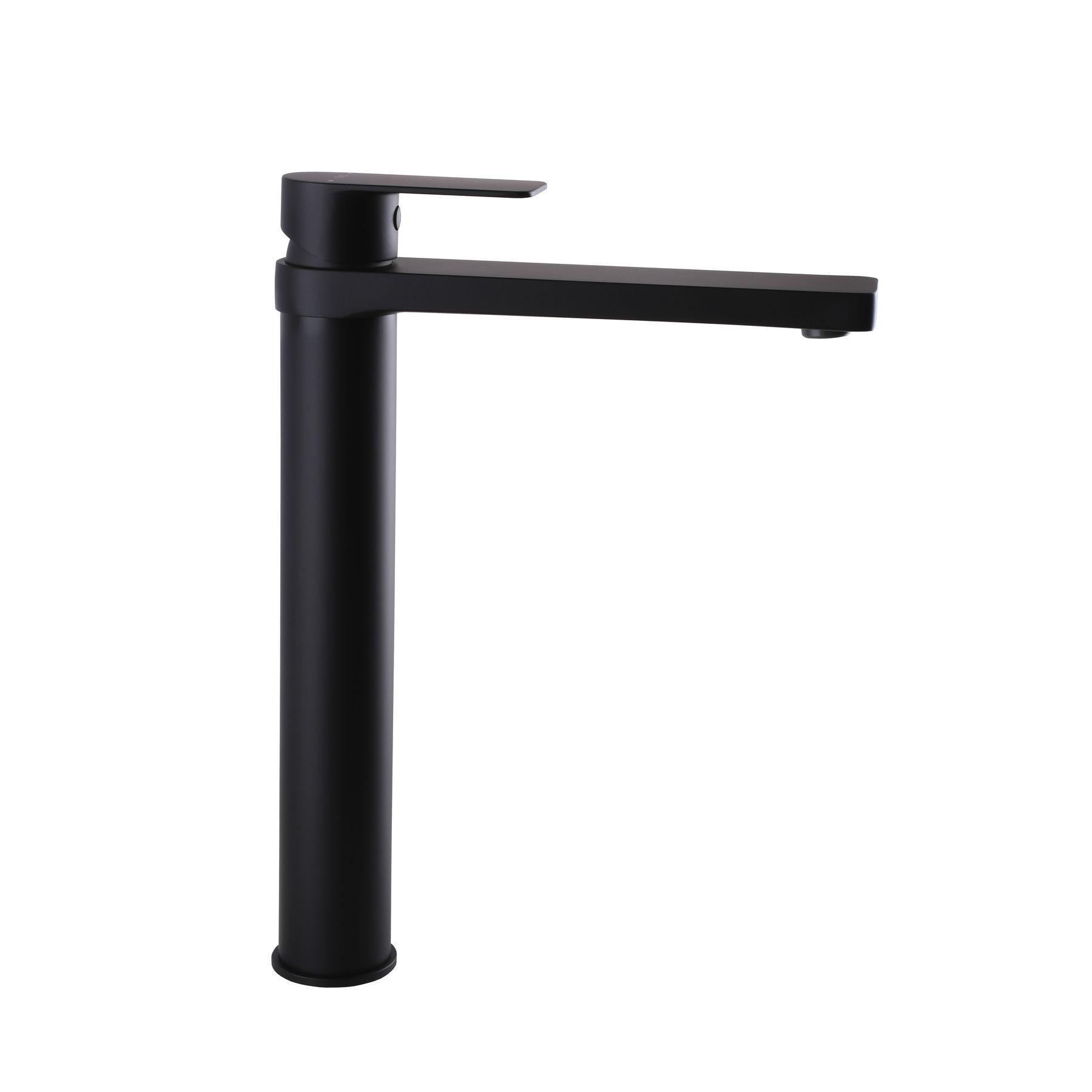 Набор смесителей с чашей в едином стиле Sardinia Black-S 4в1 Черный матовый (2020210355) - фото 13