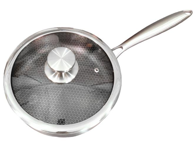 Сковорода глибока Benson антипригарне покриття з нержавіючої сталі 26 см (BN-587)