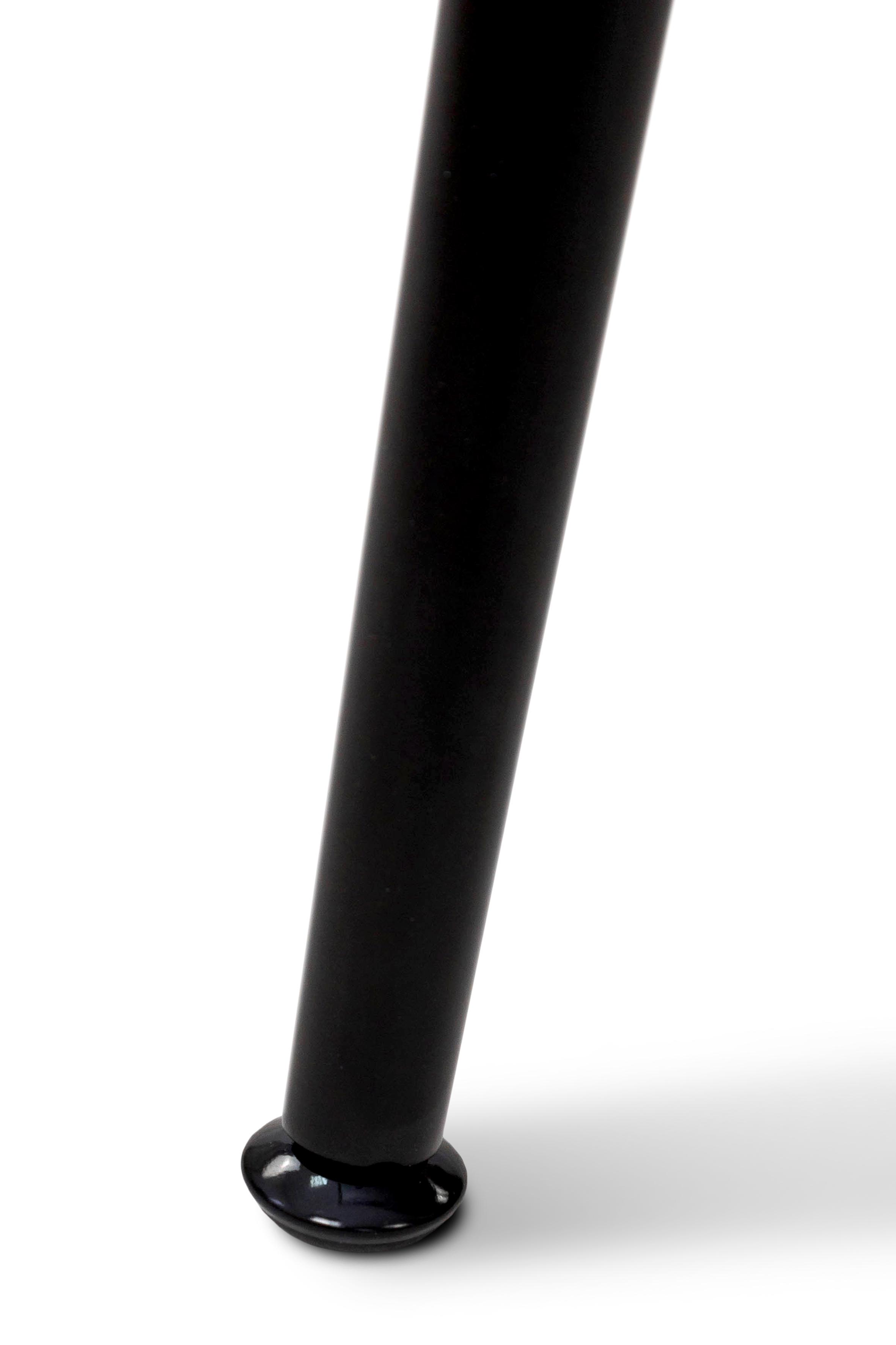 Обеденный стол Грейс Торнадо 1200х700х750 мм Черный/Серый бетон МДФ (GAА0055443) - фото 4