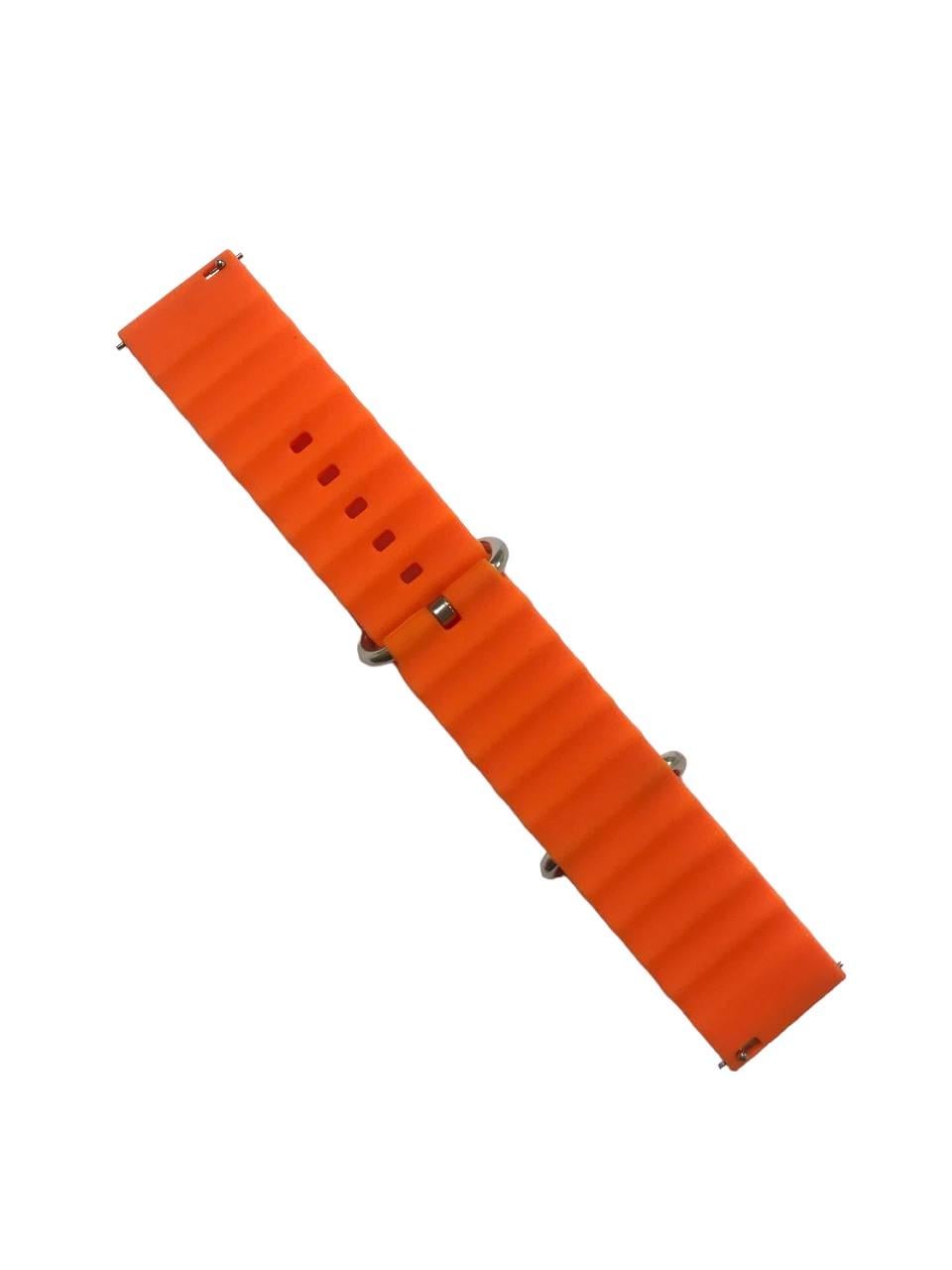 Ремешок для часов силиконовый Ocean Design Amazfit 22 мм Orange (000550595)