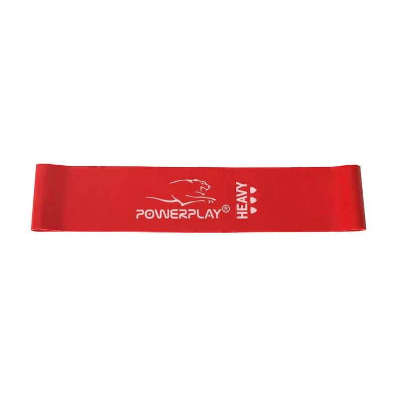 Резинка для фитнеса латексная PowerPlay Loop Band 4114 Heavy 11 кг Красный Резинка для фитнеса латексная PowerPlay Loop Band 4114 Heavy 11 кг Красный