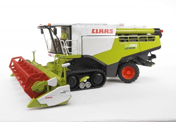 Комбайн Bruder Claas Luxion 780 із гусеничним приводом модель 1:16 (02119) - фото 7