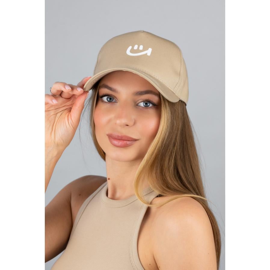 Бейсболка Smile Braxton 1536 женская пятиклинка котоновая L/р. 57-58 Бежевый