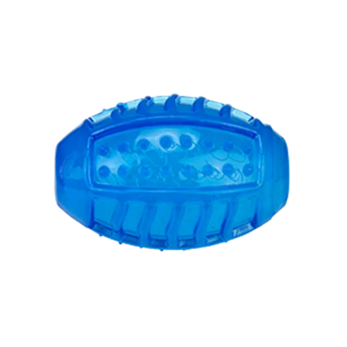 Іграшка PAPILLON М'яч для регбі з ТПГ для собак охолоджуючий 10 см Синій (140229)