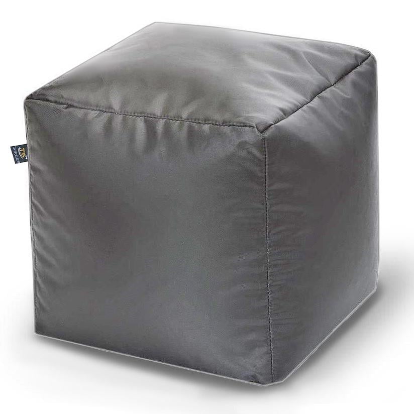Безкаркасний пуф Tia-Sport Кубик оксфорд 30x30x30 см Темно-сірий (24879958) - фото 1 Безкаркасний пуф Tia-Sport Кубик оксфорд 30x30x30 см Темно-сірий (24879958) - фото 1