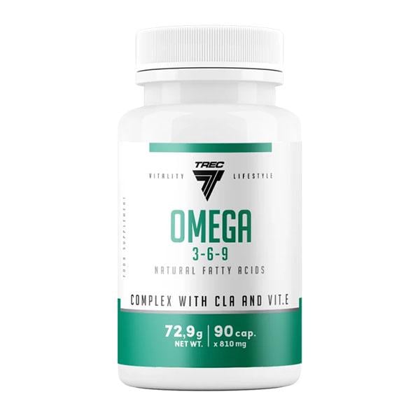 Омега для спорта Trec Nutrition Omega 3-6-9 90 капс. (000024907)