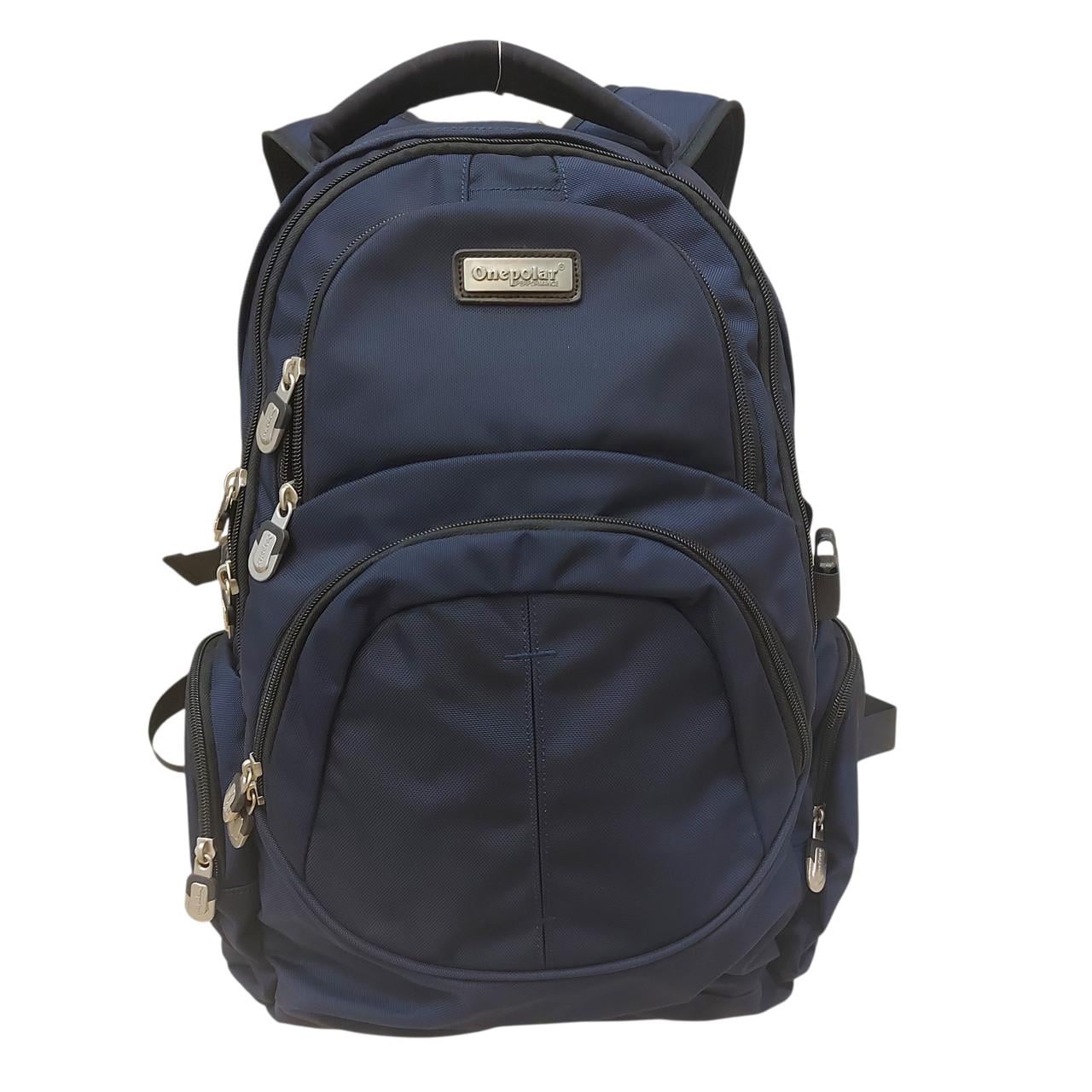 Рюкзак міський Onepolar W1515 Navy 25 л Темно-синій