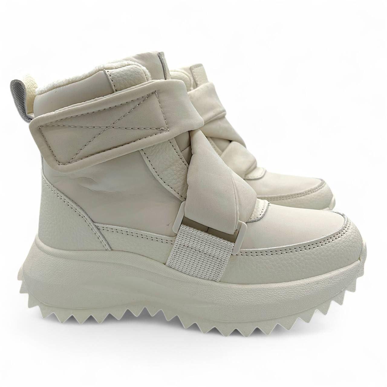 Чоботи для дівчинки Clibee зимові р.33 Бежевий (VM1135)