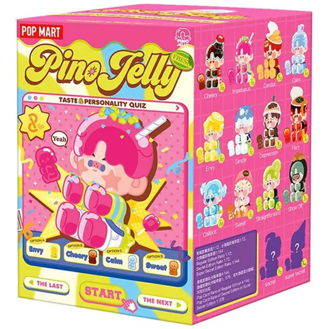 Фигурка-сюрприз POP MART Taste Personality Quiz Pino jelly 1 шт. (PJWS-01)
