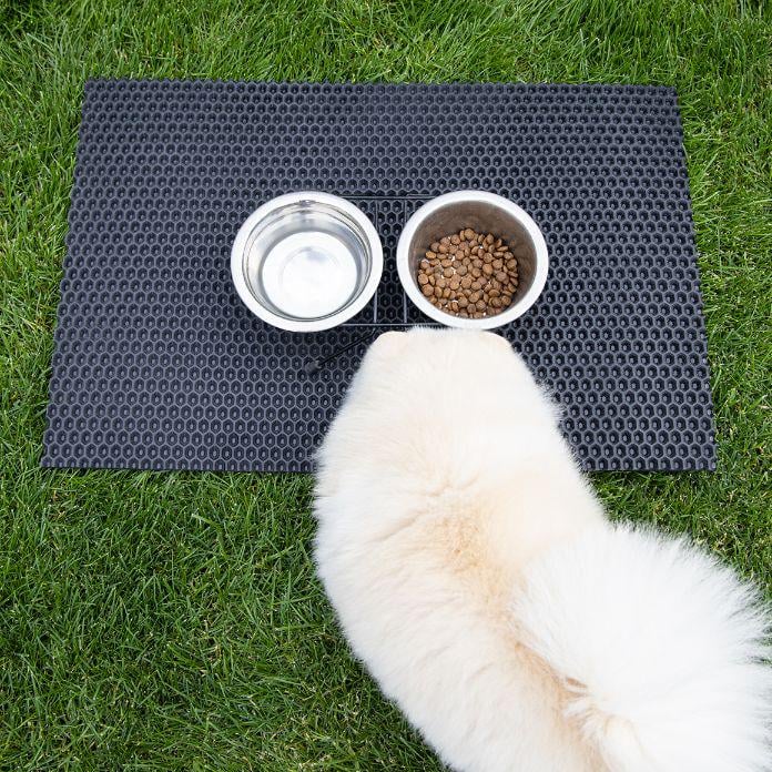 Килимок під миски для домашніх тварин OSPORT 50х40 см Чорний (R-00038) - фото 5 Килимок під миски для домашніх тварин OSPORT 50х40 см Чорний (R-00038) - фото 5