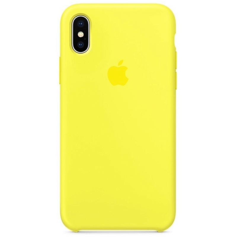 Чохол GoVern Silicone Case для Apple iPhone XS Max Lemonade