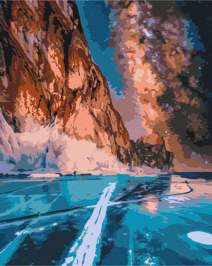 Картина по номерам Brushme Северная красота 40x50 см (BS52577)