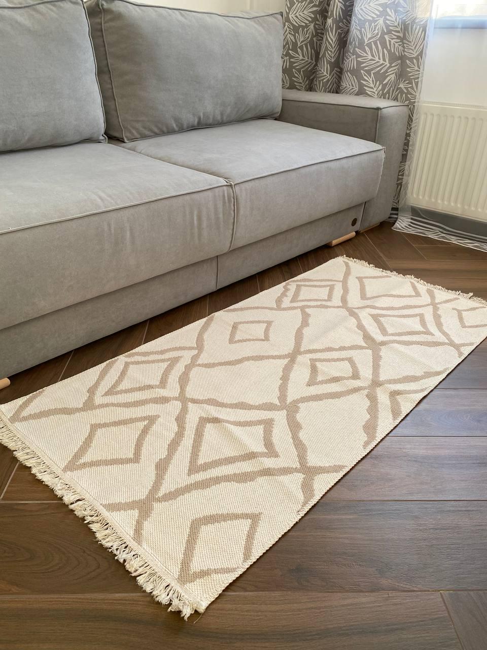 Ковер Canary Carpet Kara 055 120x180 см Cream/Beige (13486858) - фото 4