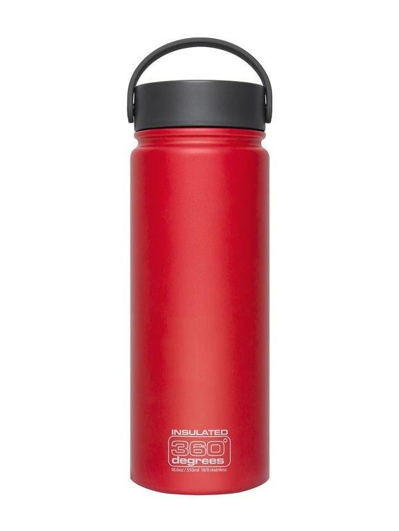 Фляга 360° degrees Wide Mouth Insulated 1000 ml Red (1033-STS 360SSWMI1000BRD)