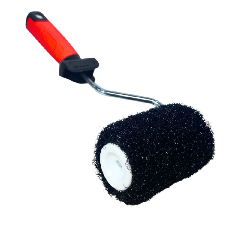 Валик NOVQO з ручкою для механічного нанесення шпаклівки 100 мм - фото 1 Валик NOVQO з ручкою для механічного нанесення шпаклівки 100 мм - фото 1