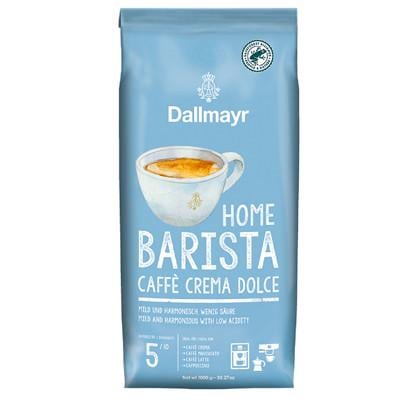 Кофе жареный в зернах Dallmayr Home Barista Caffe Crema Dolce 1 кг