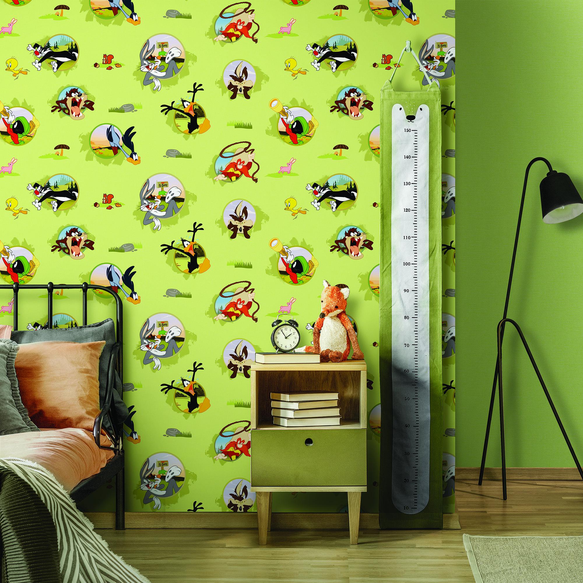 Обои для детской комнаты AdaWall Ada Kids 8938-1 Looney Tunes 1,06х10 м (13059855) - фото 2