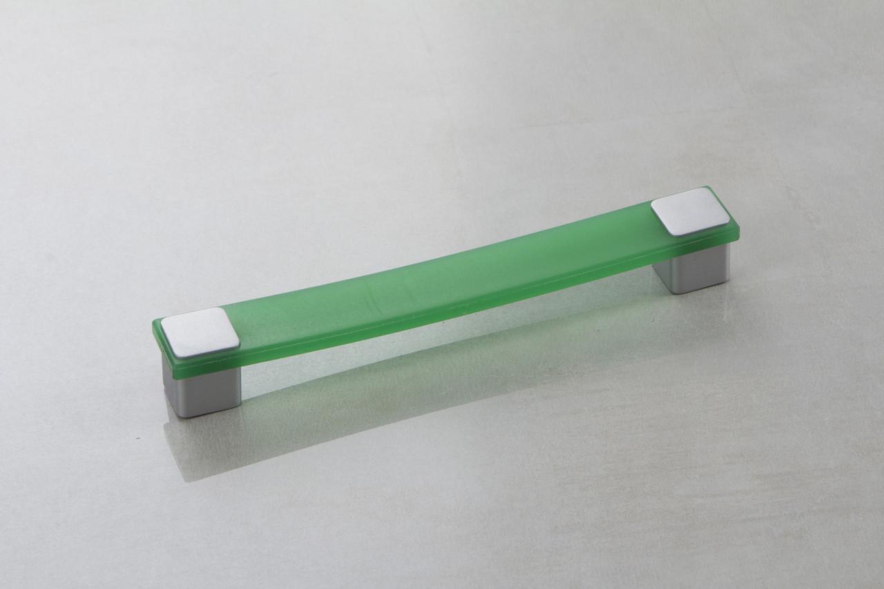 Мебельная ручка резиновая Poliplast РП-15/160 Зеленый (15998)