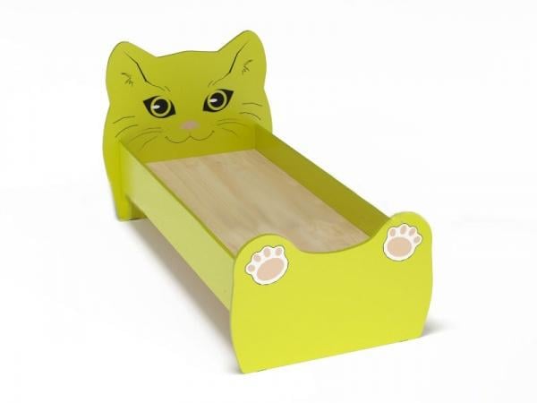 Кровать ясельная с бортиками DS-29 Лайм