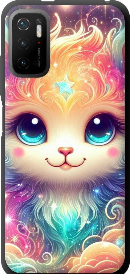 Чехол на Xiaomi Redmi Note 10 5G Сказочный котенок (5813b-2556-42517) Чехол на Xiaomi Redmi Note 10 5G Сказочный котенок (5813b-2556-42517)